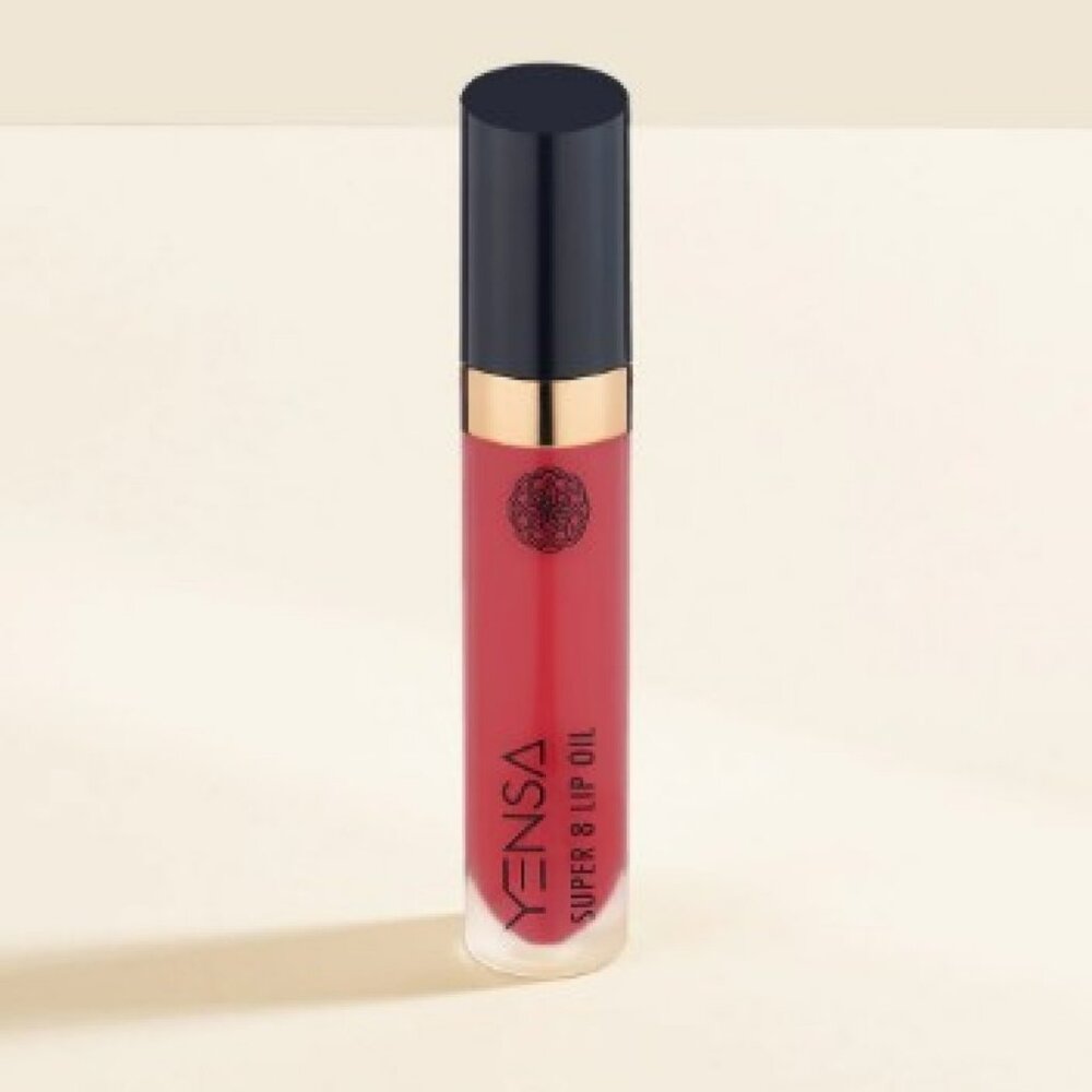 YENSA Super 8 Lip Oil Tinted Gloss in Rising Ruby